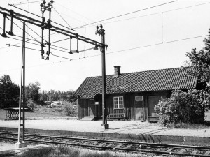 Norrvrå station 1956